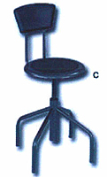 Diesel Stools Low Base with back